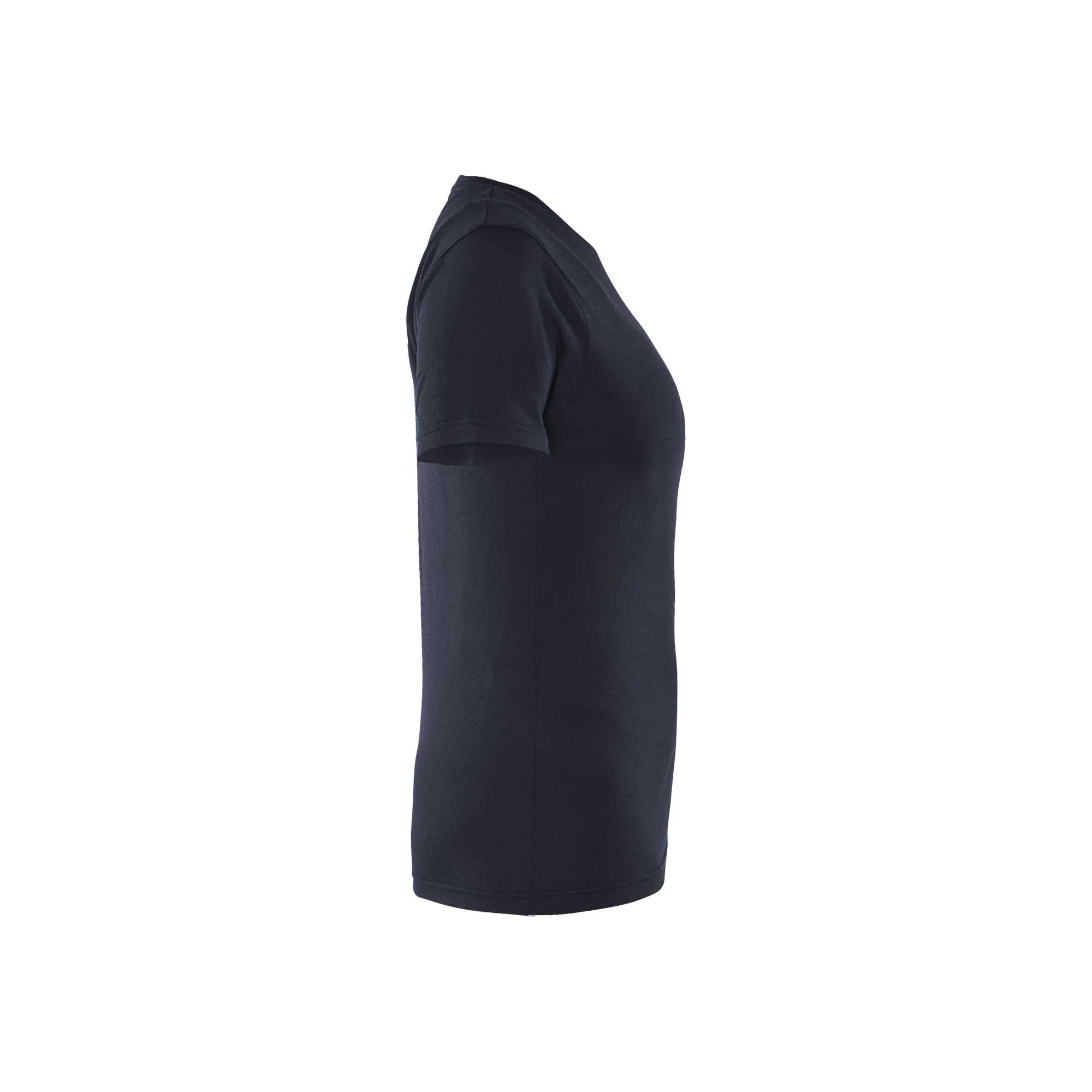 BLAKLADER 35371743 Women's Merino Wool T Shirt Short Sleeve Work T-Shirt WOMEN - 85% Merino Wool